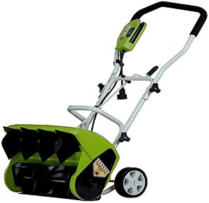  Greenworks 10 Amp 16 inch Corded Electric Snow Thrower