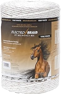 ElectroBraid PBRC1000W2-EB Horse Fence Conductor Reel, 1000-Feet