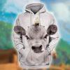 Cute Calf All Over Print Hoodie