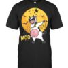 dabbing moo cow halloween shirt hoodie sweater tank top