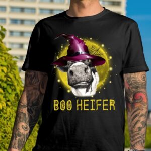 Funny Cow Halloween Boo Heifer Shirt Hoodie Sweater Tank Top