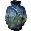 Galaxy of Goat 3D Hoodie