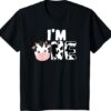 I'm One 1st birthday Cow Shirt hoodie sweater tank top