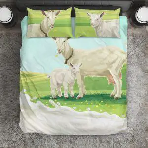 Mother and Baby Goat Bedding Set