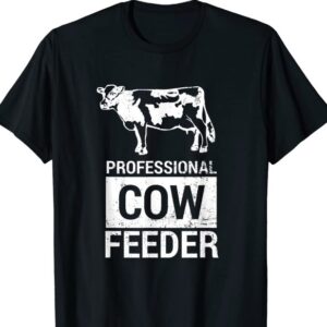professional cow feeder shirt