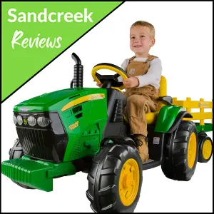 Peg Perego John Deere Tractor With Trailer Peg Perego John Deere Tractor With Trailer